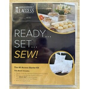 Anita Goodesign All Access Ready Set Sew Starter Kit Machine‎ Embroidery Designs